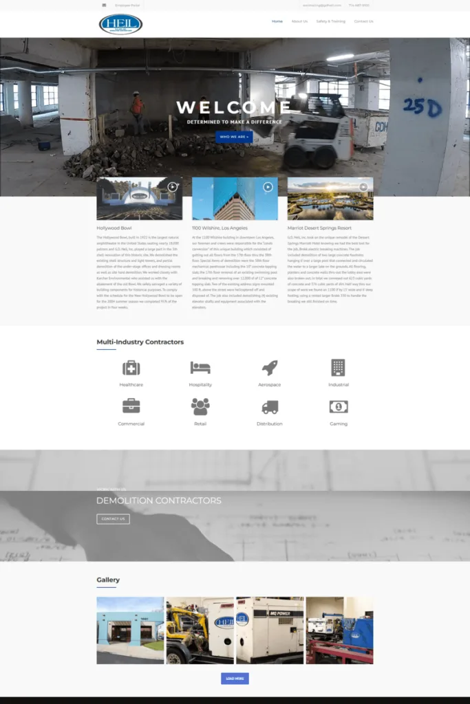 Demolition contractor located in Placentia, Orange County, CA.