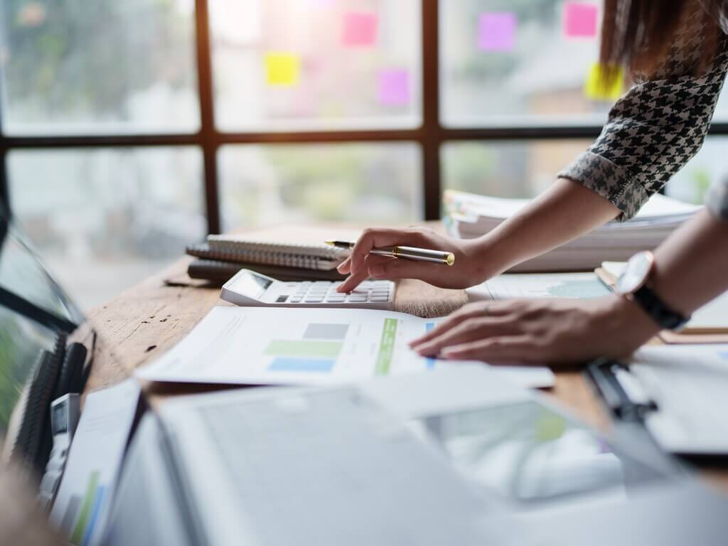 Professional reviewing reports and pricing strategy — illustrating scalable wholesale website design for growing businesses.