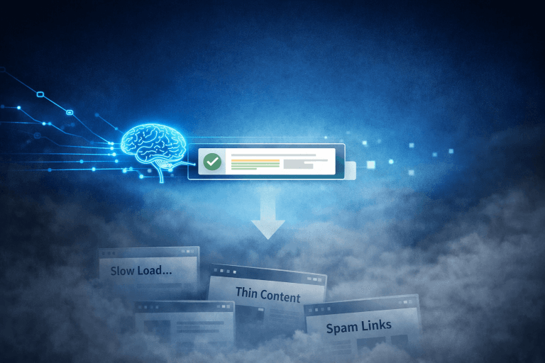 AI and SEO: How Some Websites Quietly Lose Visibility